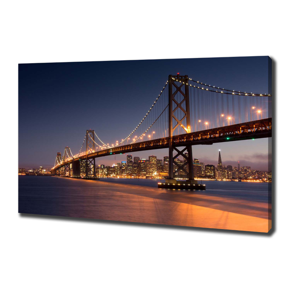 Tableau sur toile Pont de San Francisco