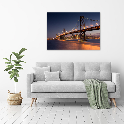 Tableau sur toile Pont de San Francisco