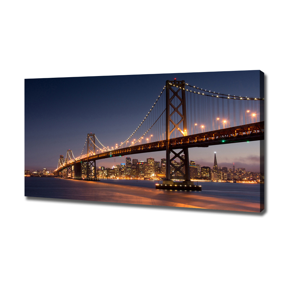 Tableau sur toile Pont de San Francisco