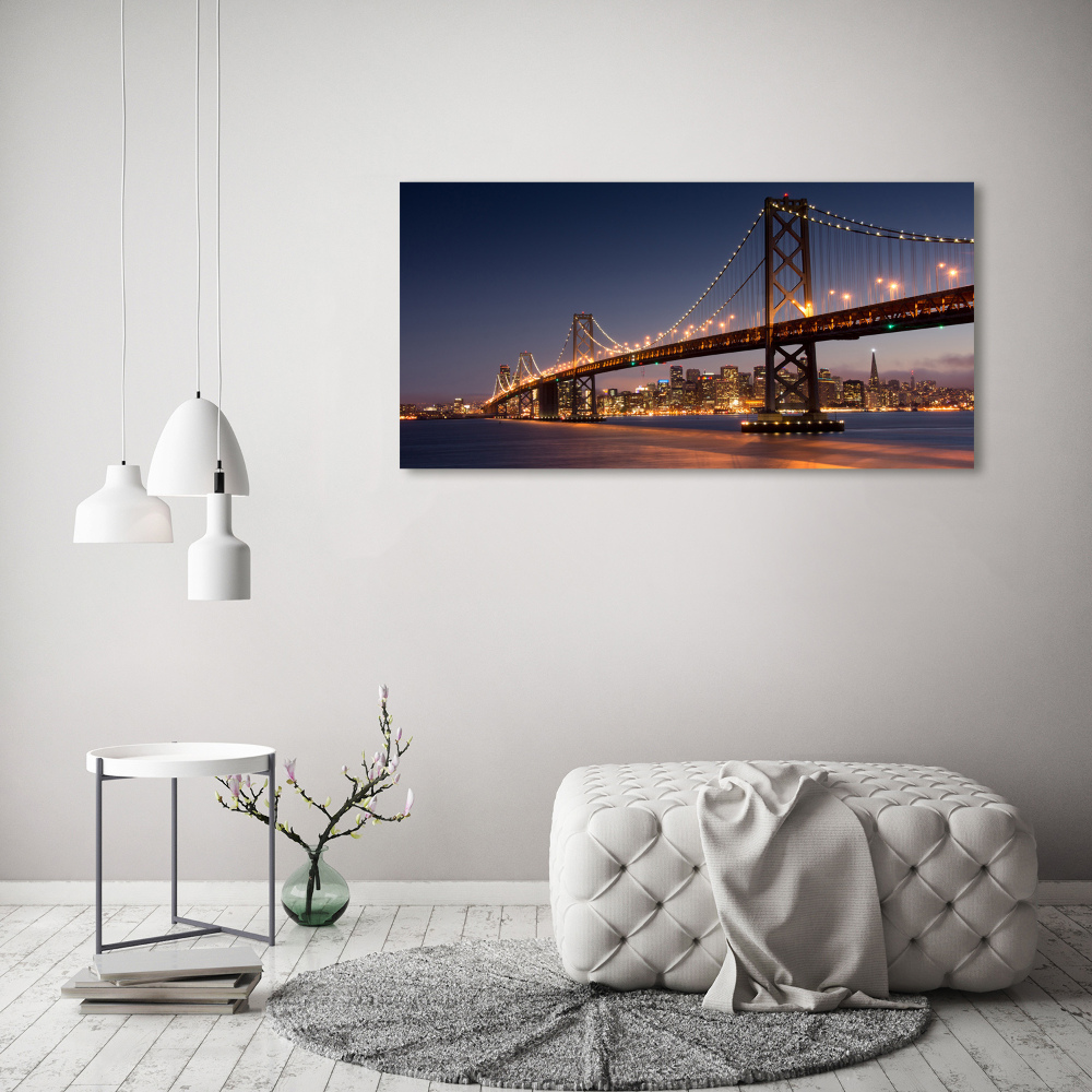 Tableau sur toile Pont de San Francisco