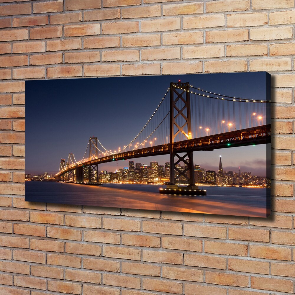 Tableau sur toile Pont de San Francisco