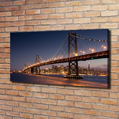 Tableau sur toile Pont de San Francisco