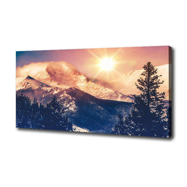 Tableau imprimé sur toile Montagnes du Colorado