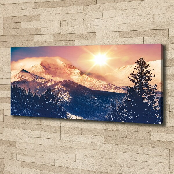 Tableau imprimé sur toile Montagnes du Colorado