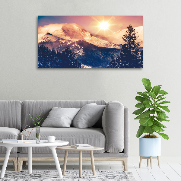 Tableau imprimé sur toile Montagnes du Colorado