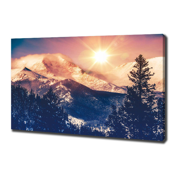 Tableau imprimé sur toile Montagnes du Colorado