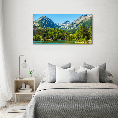 Tableau photo sur toile Lac de montagne