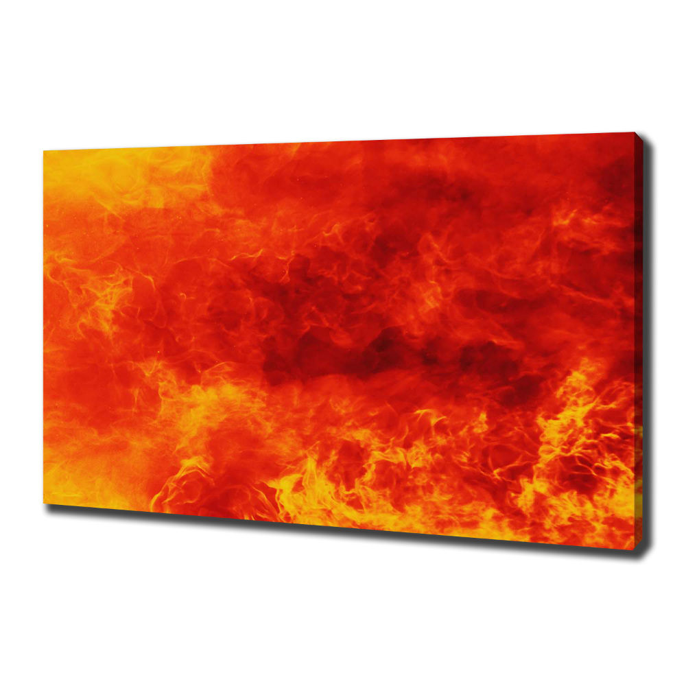 Tableau sur toile Flammes