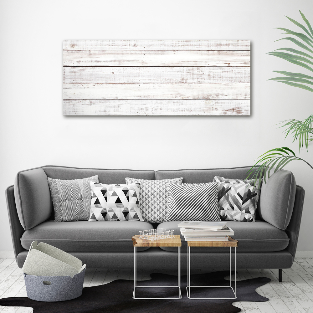 Tableau photo sur toile Mur en bois