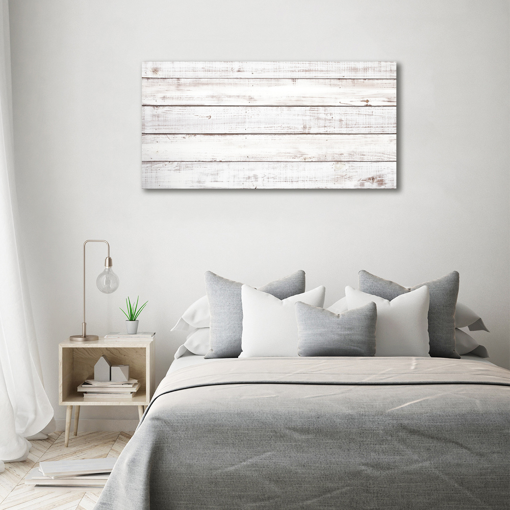 Tableau photo sur toile Mur en bois