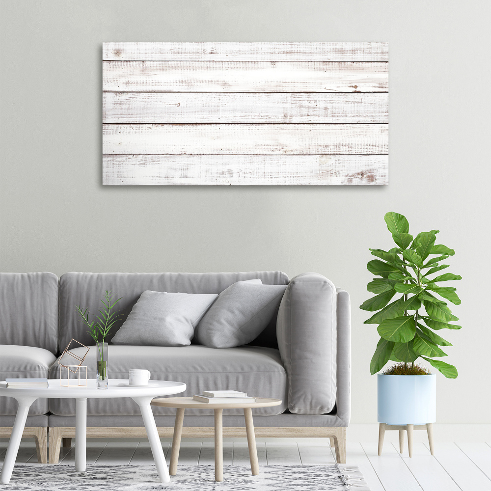 Tableau photo sur toile Mur en bois