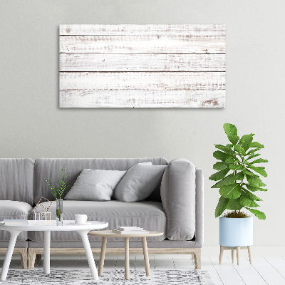 Tableau photo sur toile Mur en bois