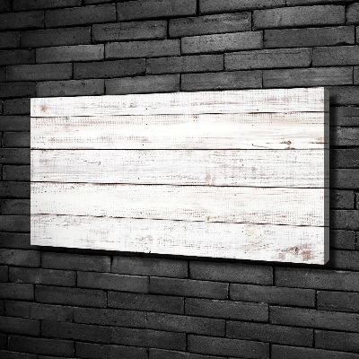 Tableau photo sur toile Mur en bois