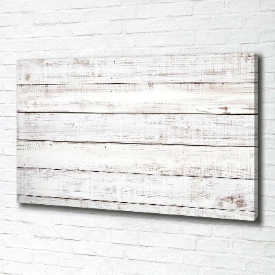 Tableau photo sur toile Mur en bois