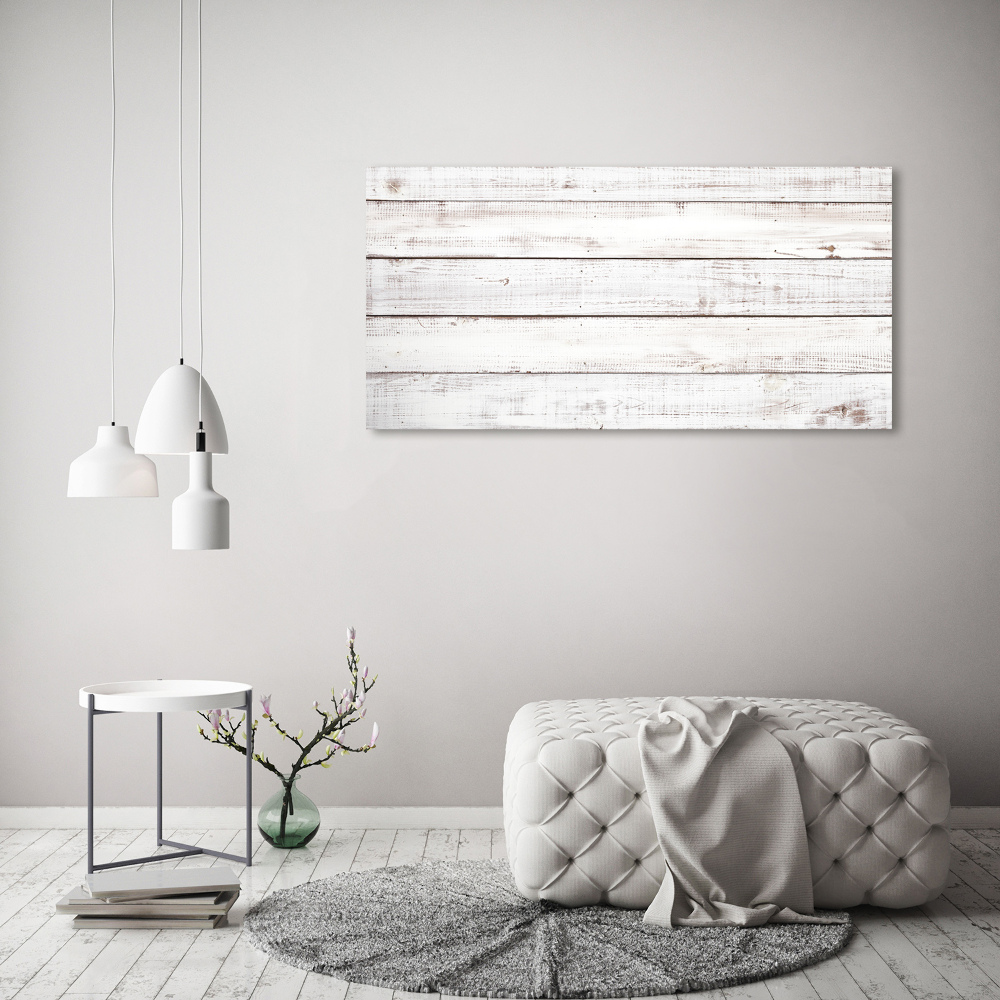 Tableau photo sur toile Mur en bois