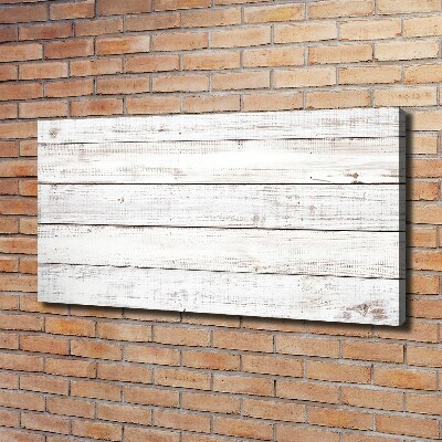 Tableau photo sur toile Mur en bois