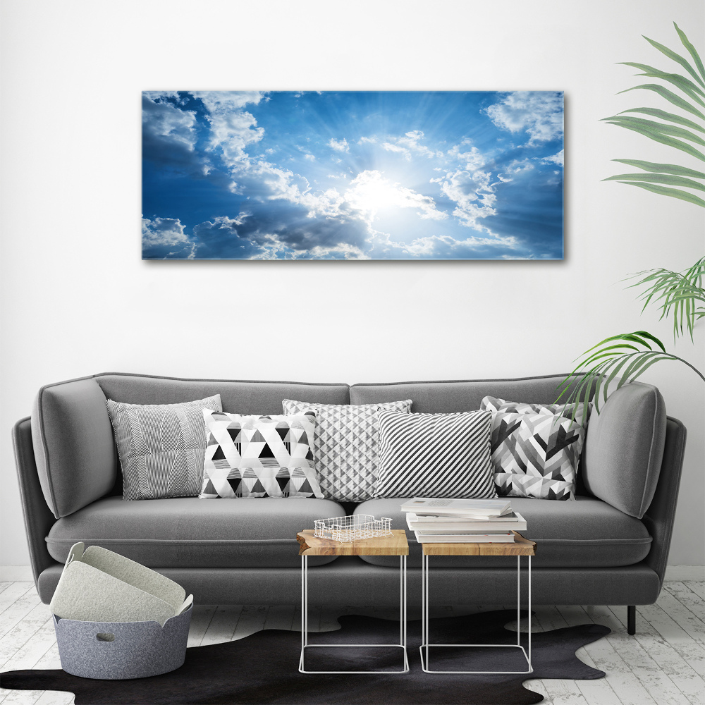 Tableau toile imprimée Nuages dans le ciel