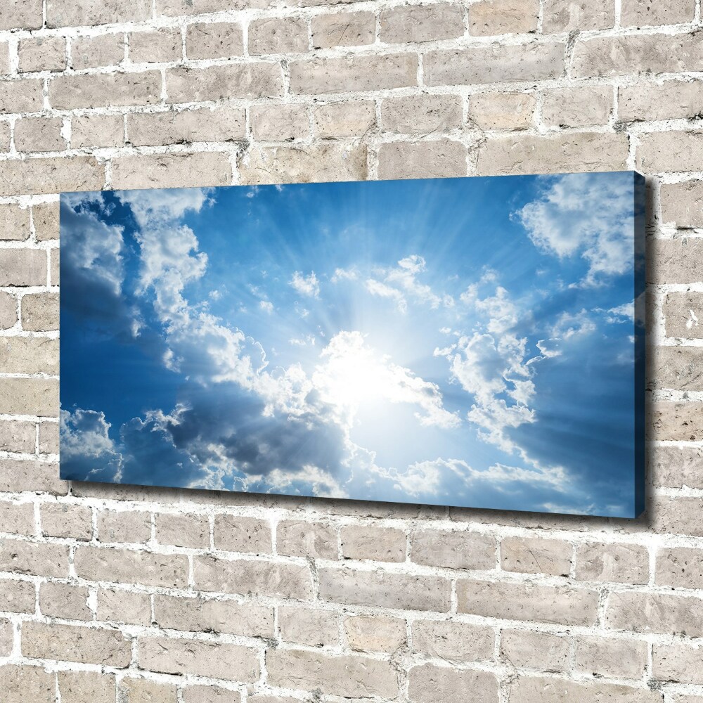 Tableau toile imprimée Nuages dans le ciel