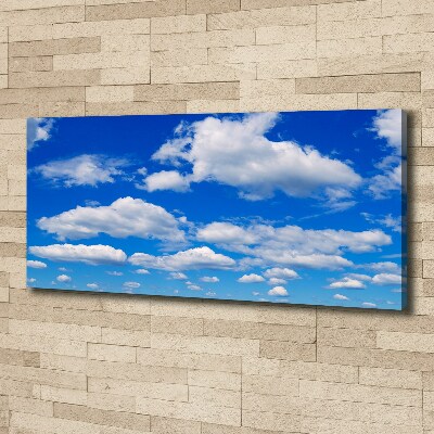 Tableau imprimé sur toile Nuages dans le ciel