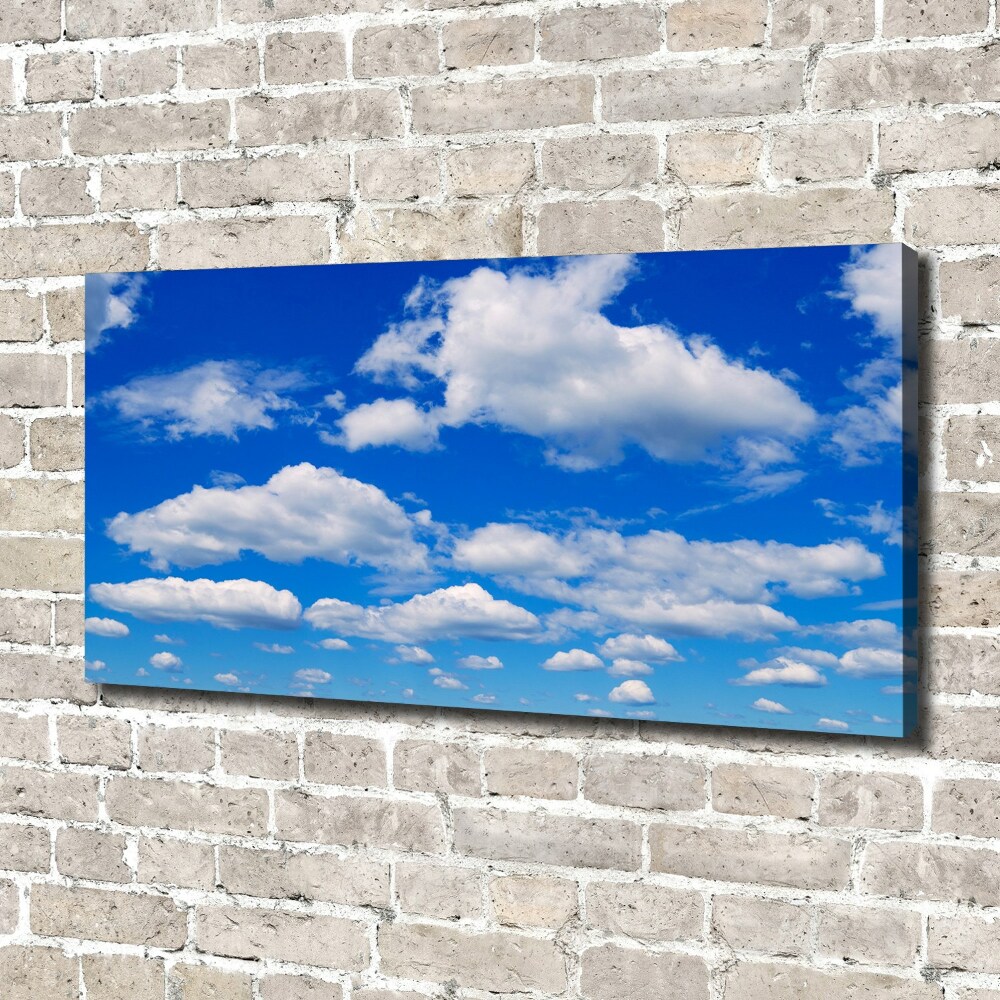 Tableau imprimé sur toile Nuages dans le ciel