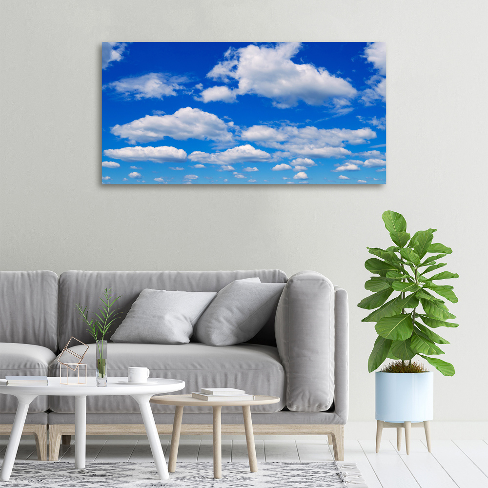 Tableau imprimé sur toile Nuages dans le ciel