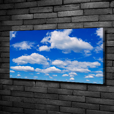 Tableau imprimé sur toile Nuages dans le ciel