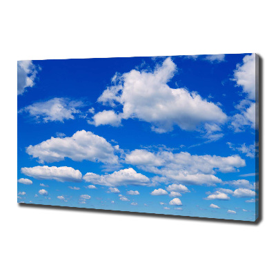 Tableau imprimé sur toile Nuages dans le ciel