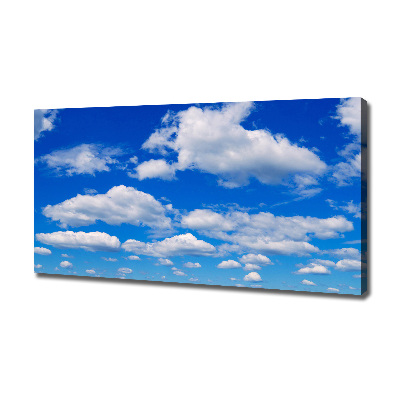 Tableau imprimé sur toile Nuages dans le ciel