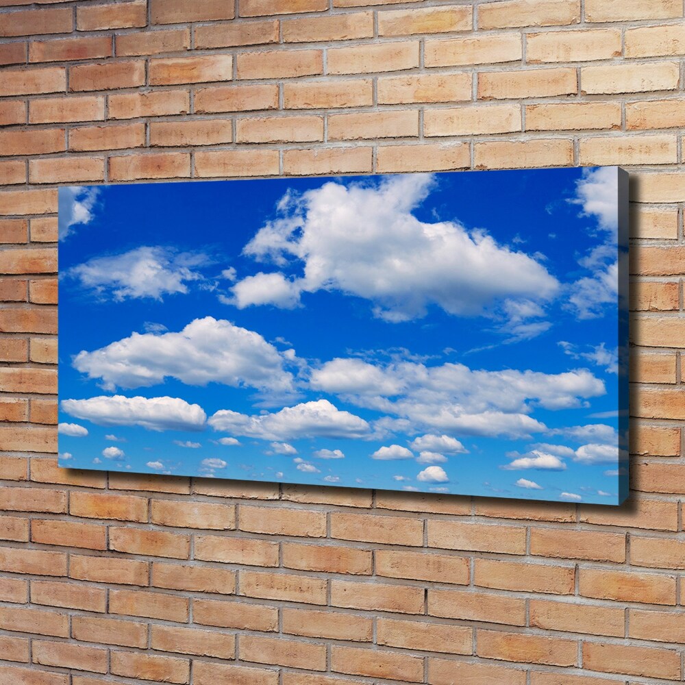 Tableau imprimé sur toile Nuages dans le ciel