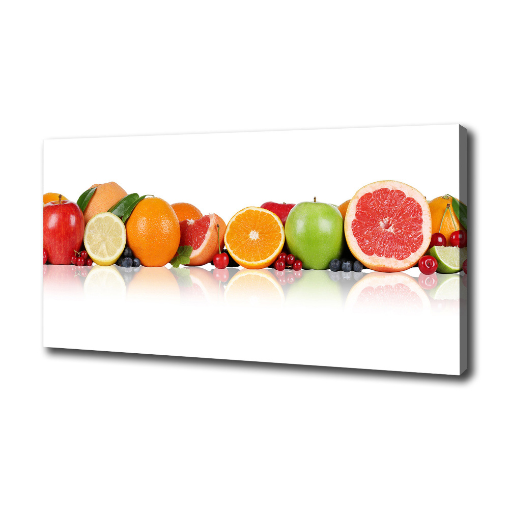 Tableau photo sur toile Fruits colorés