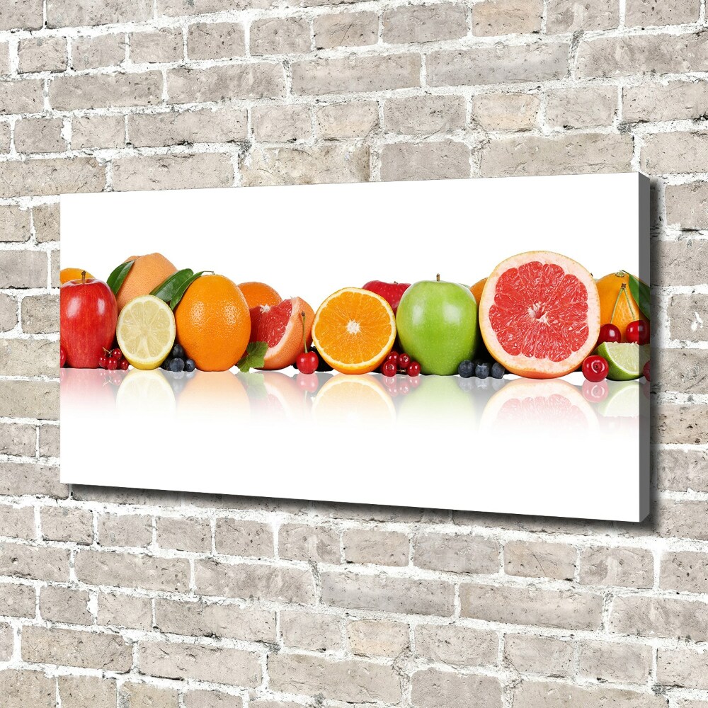 Tableau photo sur toile Fruits colorés