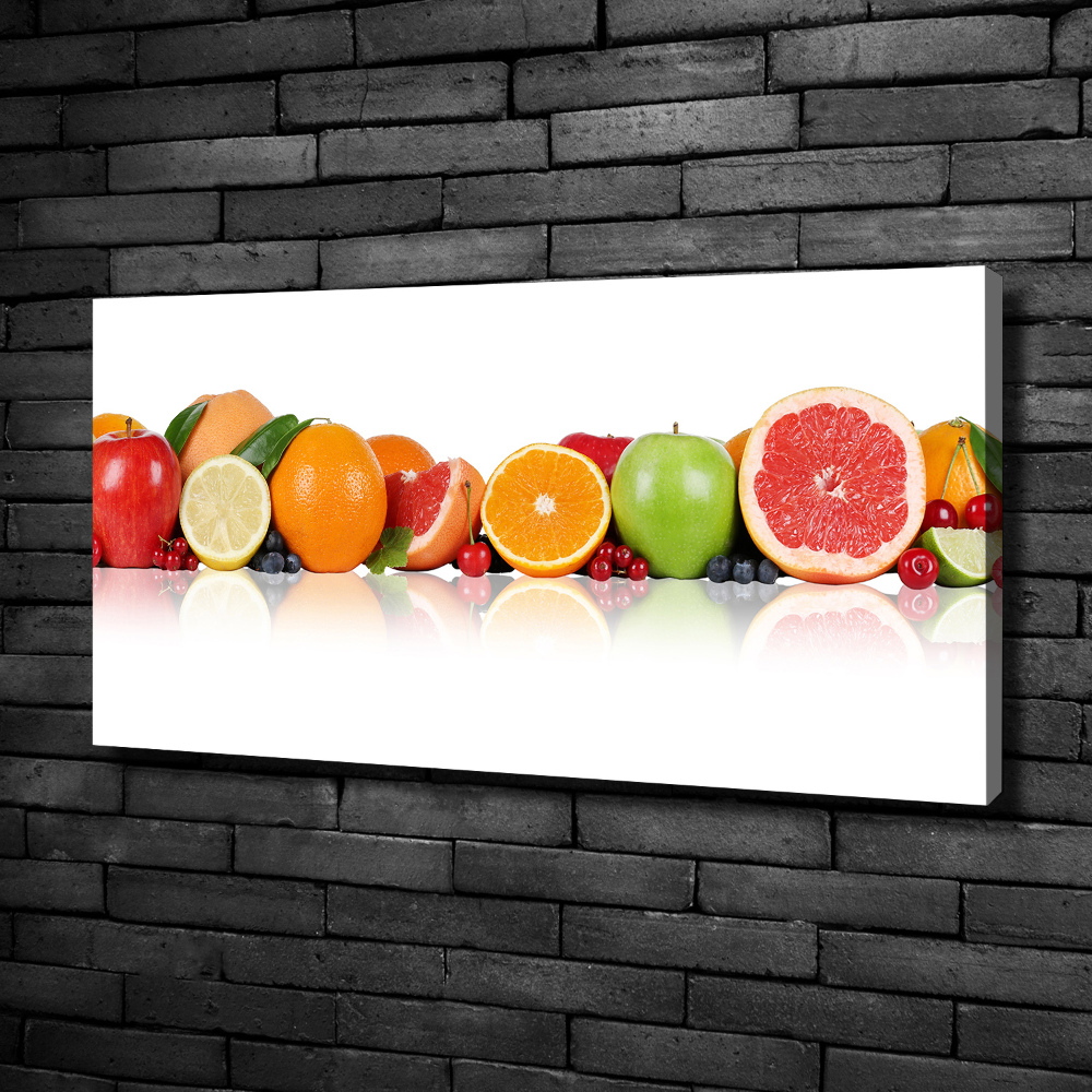 Tableau photo sur toile Fruits colorés