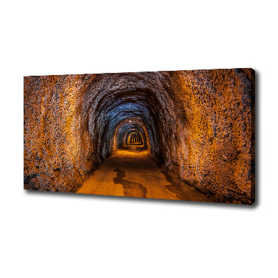 Tableau sur toile Tunnel souterrain