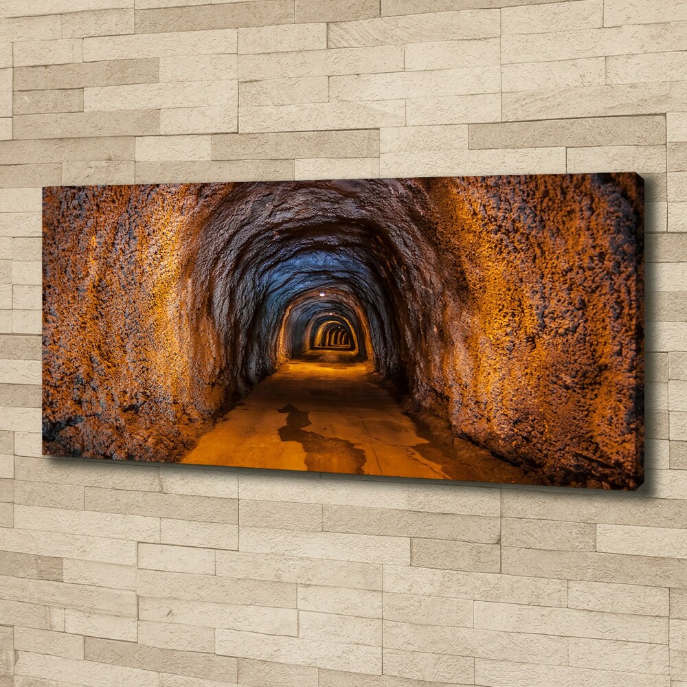 Tableau sur toile Tunnel souterrain