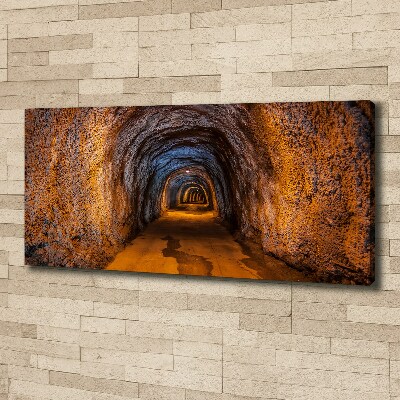 Tableau sur toile Tunnel souterrain