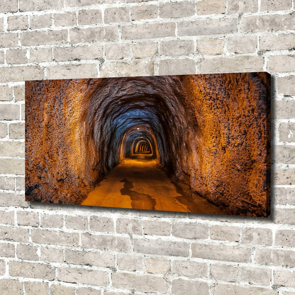 Tableau sur toile Tunnel souterrain