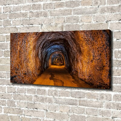 Tableau sur toile Tunnel souterrain