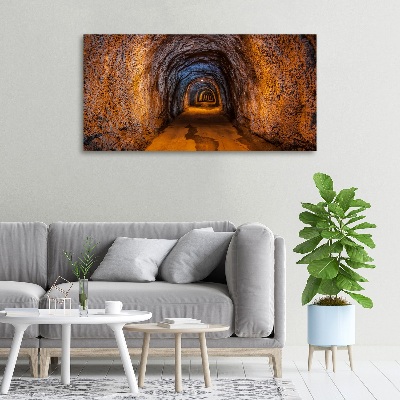 Tableau sur toile Tunnel souterrain