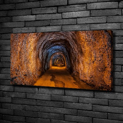 Tableau sur toile Tunnel souterrain