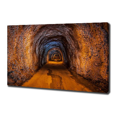 Tableau sur toile Tunnel souterrain