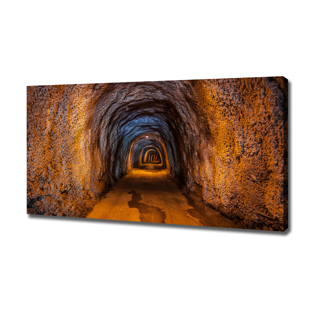 Tableau sur toile Tunnel souterrain