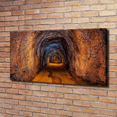 Tableau sur toile Tunnel souterrain