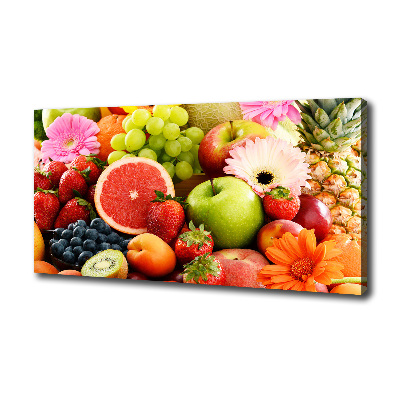 Tableau mural sur toile Fruits colorés