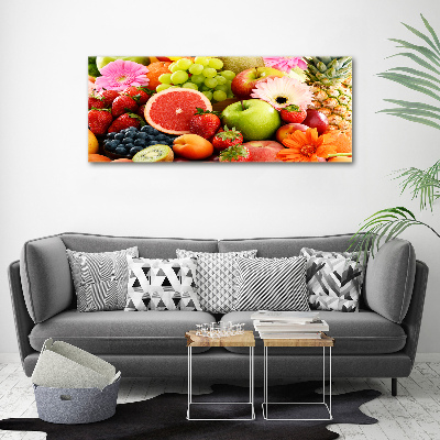 Tableau mural sur toile Fruits colorés