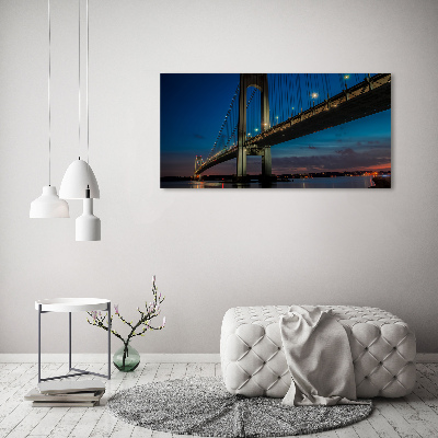 Tableau sur toile Pont de Brooklyn