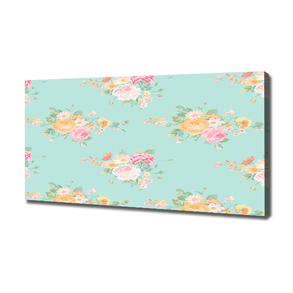 Tableau sur toile La richesse des fleurs