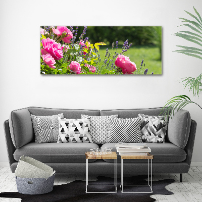 Tableau sur toile Rose sauvage