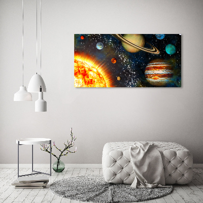 Tableau photo sur toile Système solaire