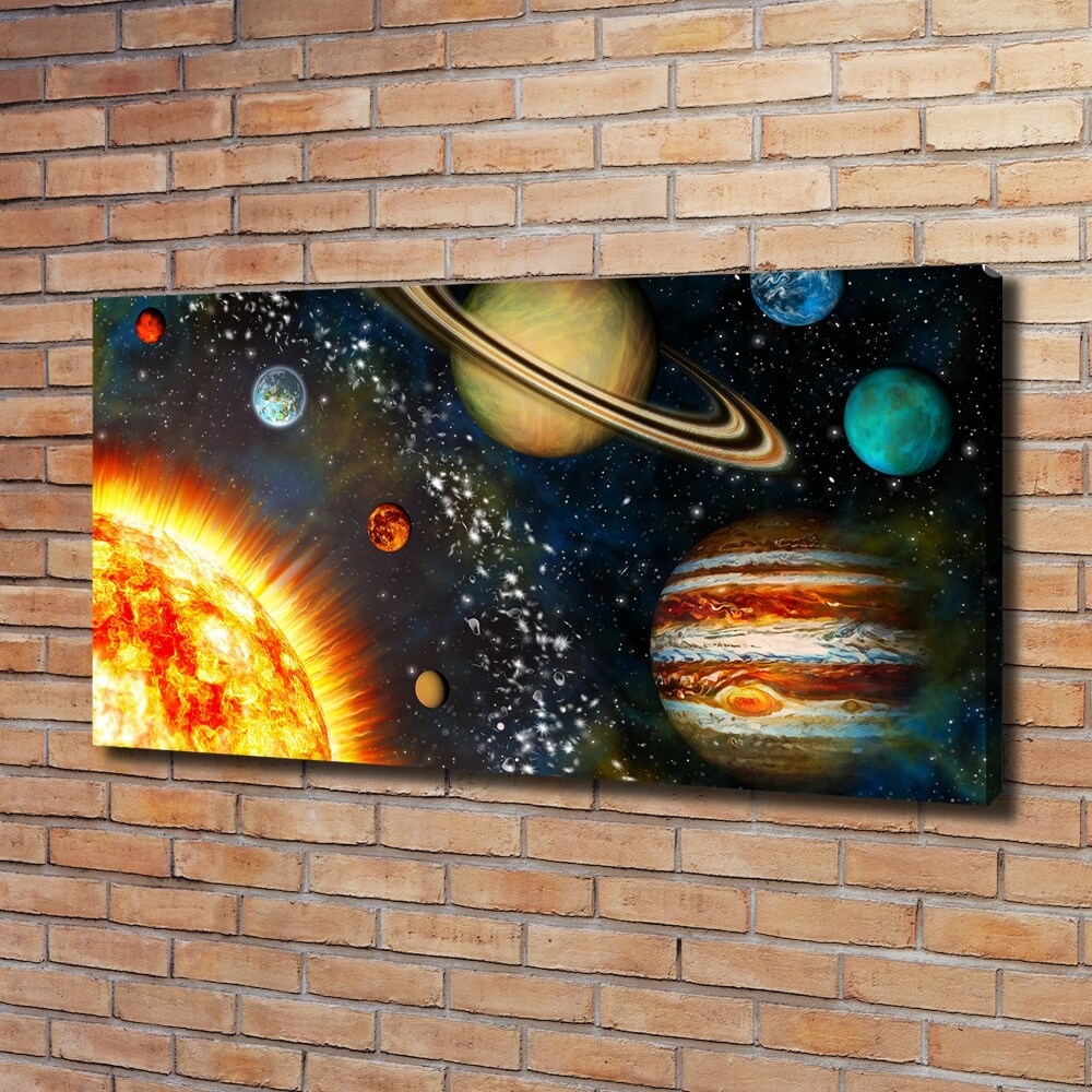 Tableau photo sur toile Système solaire