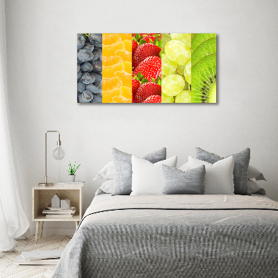 Tableau sur toile Fruits colorés